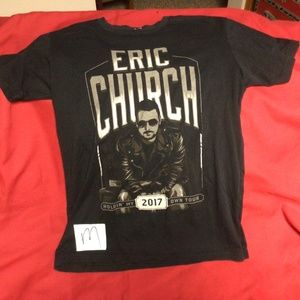 ERIC CHURCH concert tshirt